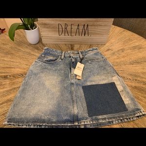 •Calvin Klein• Jean skirt